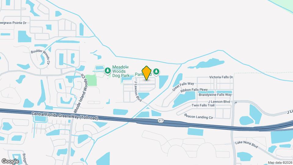 1683 Buckeye Falls Way Map and Location Details