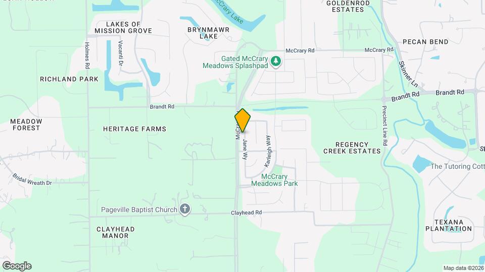 3335 Jane Wy Map and Location Details