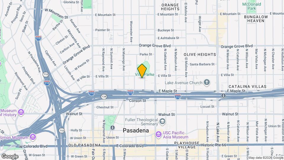 449 N Euclid Ave Map and Location Details