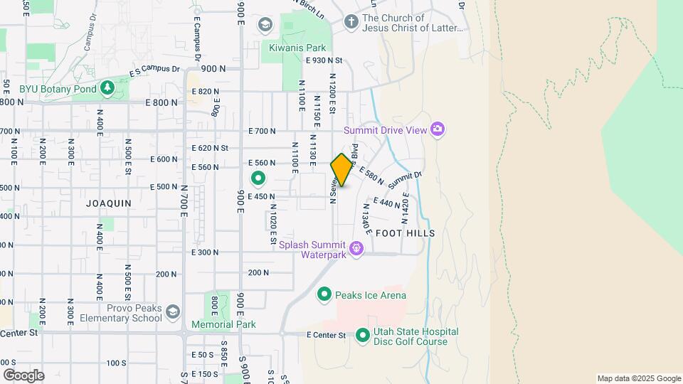 Belmont Condominiums -BYU Student Housing Map and Location Details