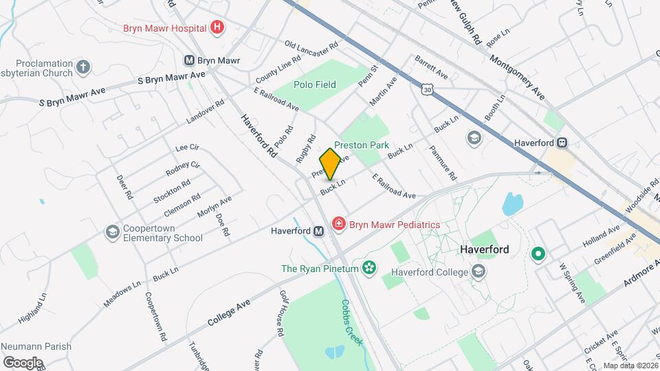 714 Buck Ln Map and Location Details