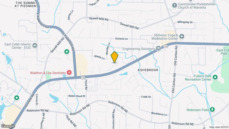 909 Sunny Meadows Ln Map and Location Details