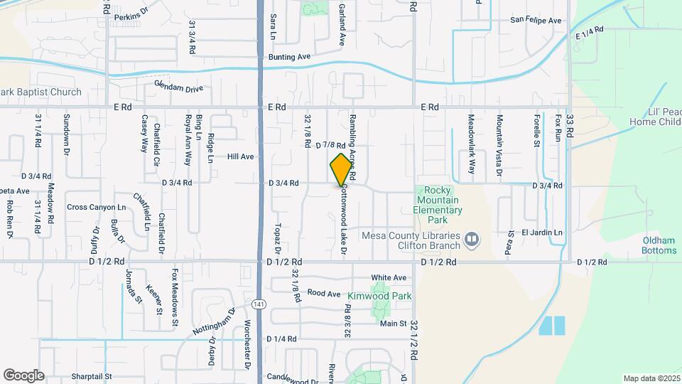473 Cottonwood Lake Dr Map and Location Details