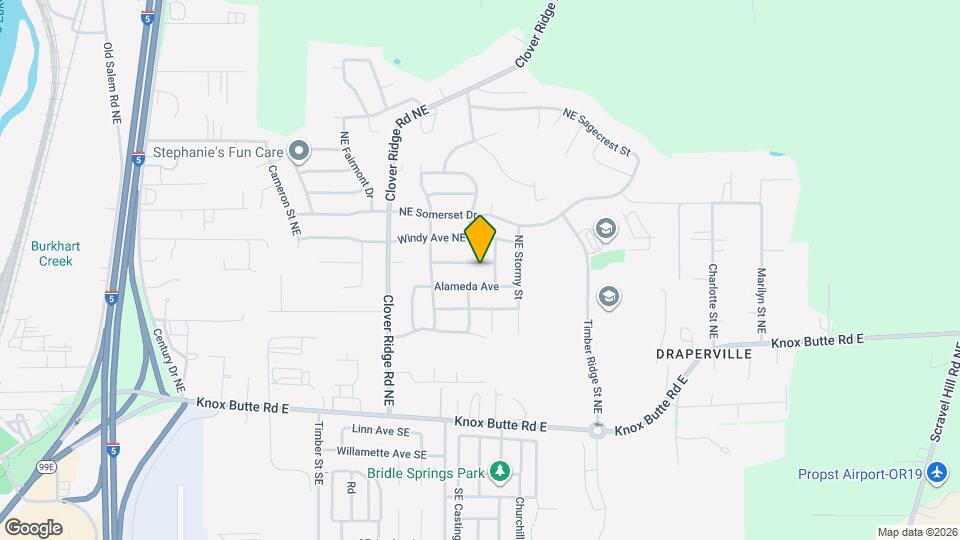 4130 Gusty Ave NE Map and Location Details