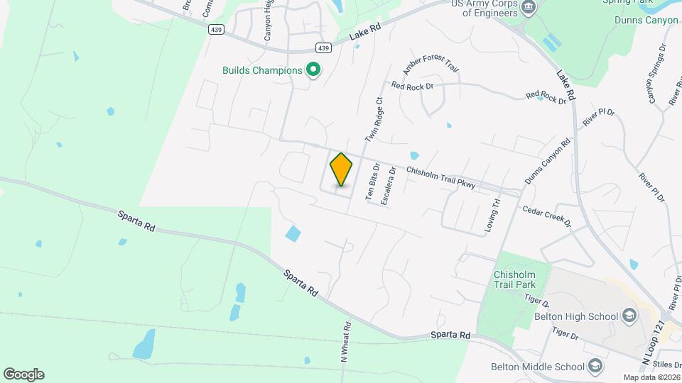 3200 Wildcatter Dr Map and Location Details