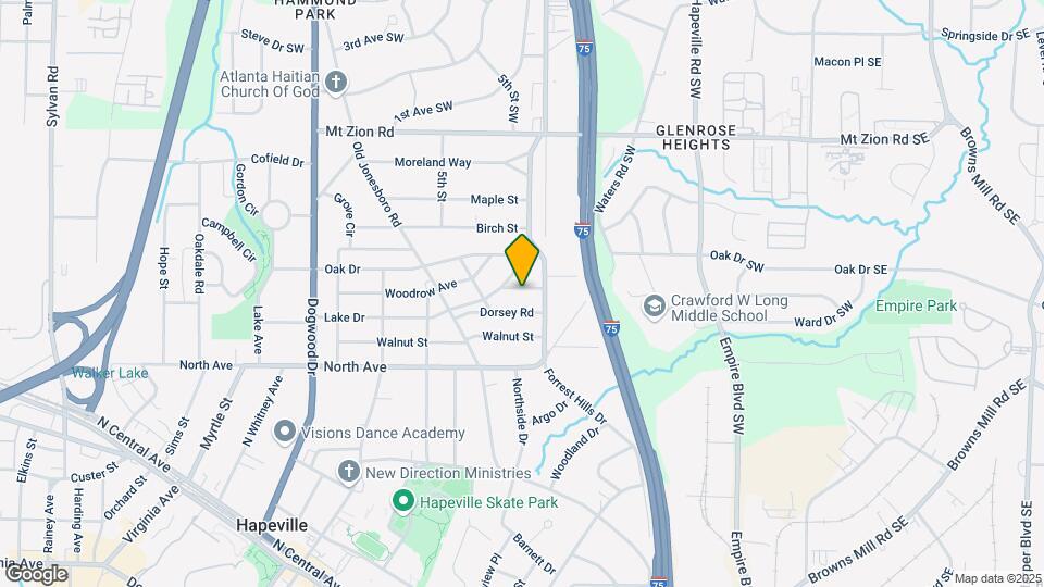 436 Grady Pl Map and Location Details
