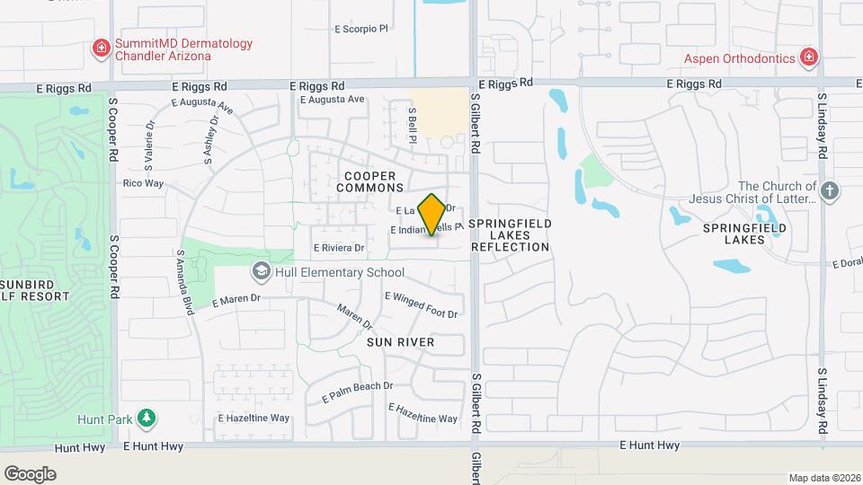 2900 E Riviera Pl Map and Location Details