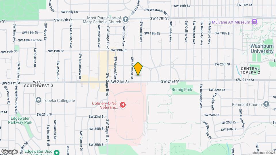 2033 SW Arnold Ave Map and Location Details