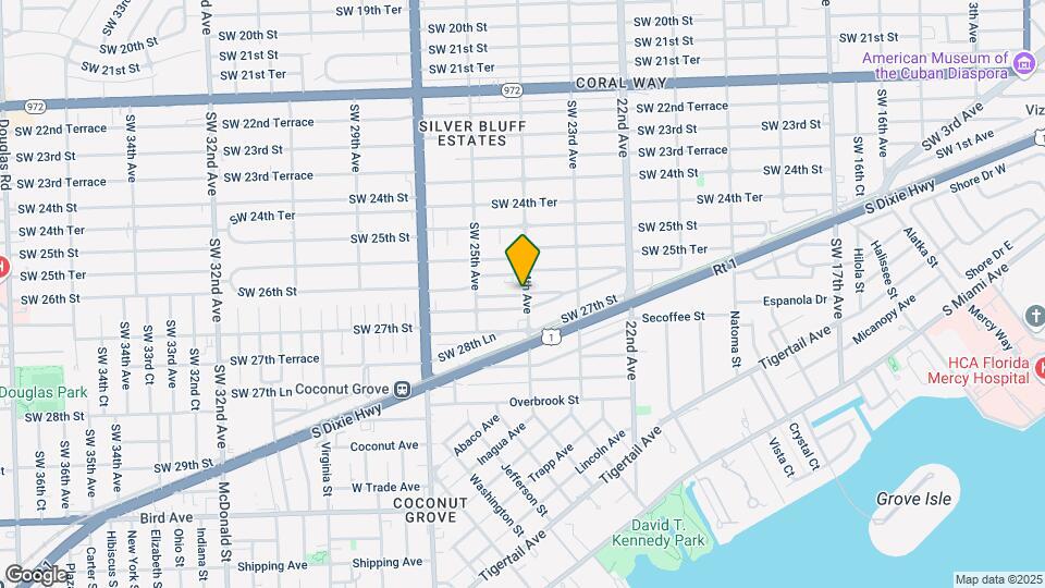 2425 SW 26th Terrace Map and Location Details