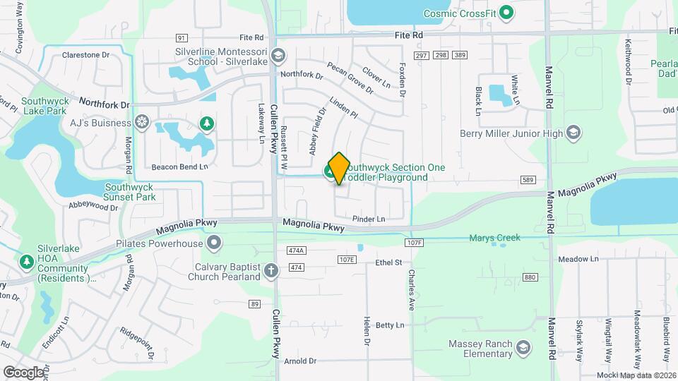 3023 Glencullen Ln Map and Location Details