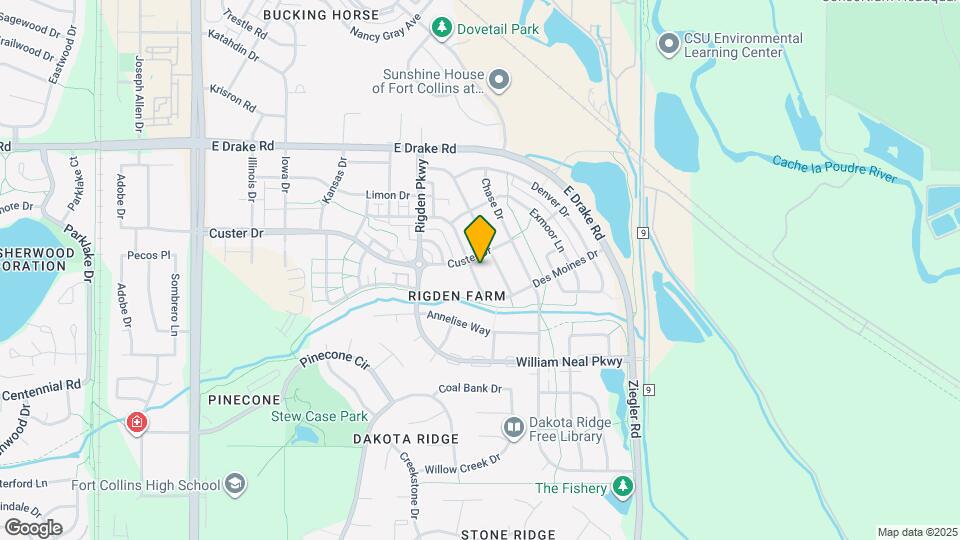 2908 Des Moines Dr Map and Location Details