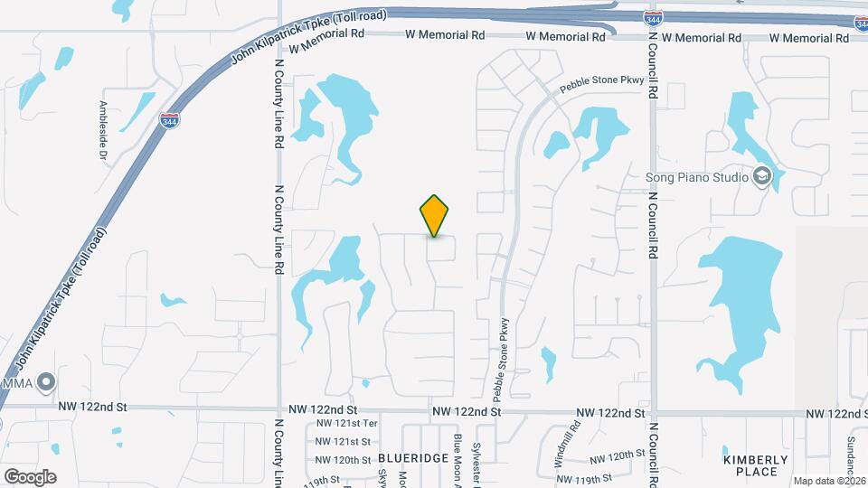 12908 Treemont Ln Map and Location Details
