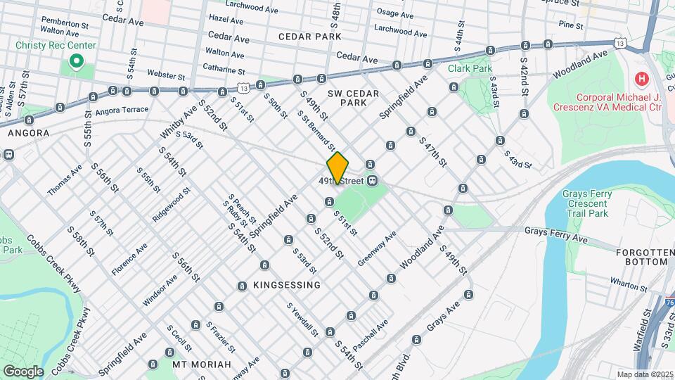 5011 Chester Ave Map and Location Details