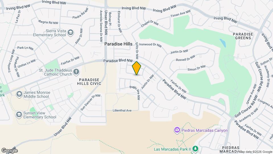 5552 Timberfalls Rd NW Map and Location Details