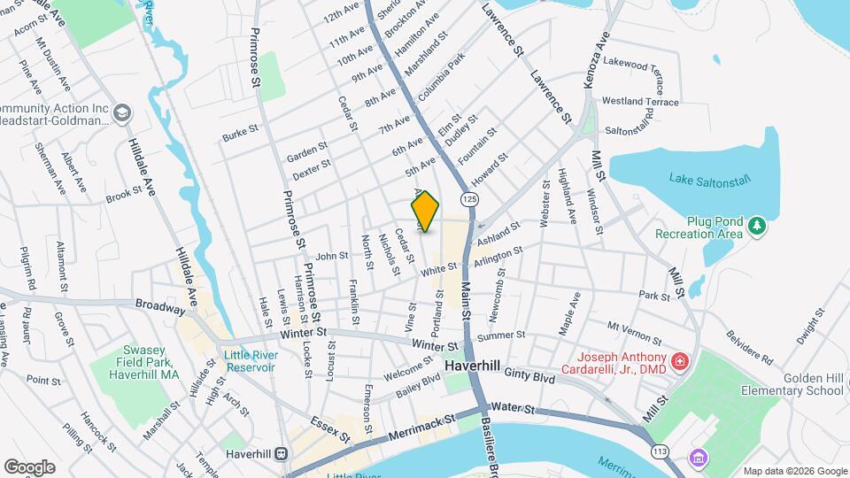25-27 Auburn St Mapa y Detalles de la Ubicación