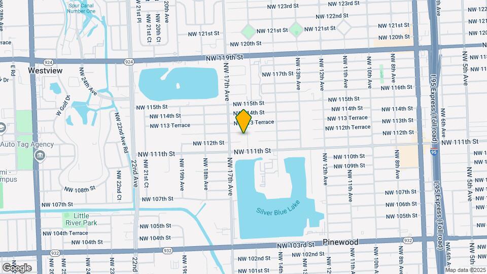 11220 NW 15th Ct Map and Location Details