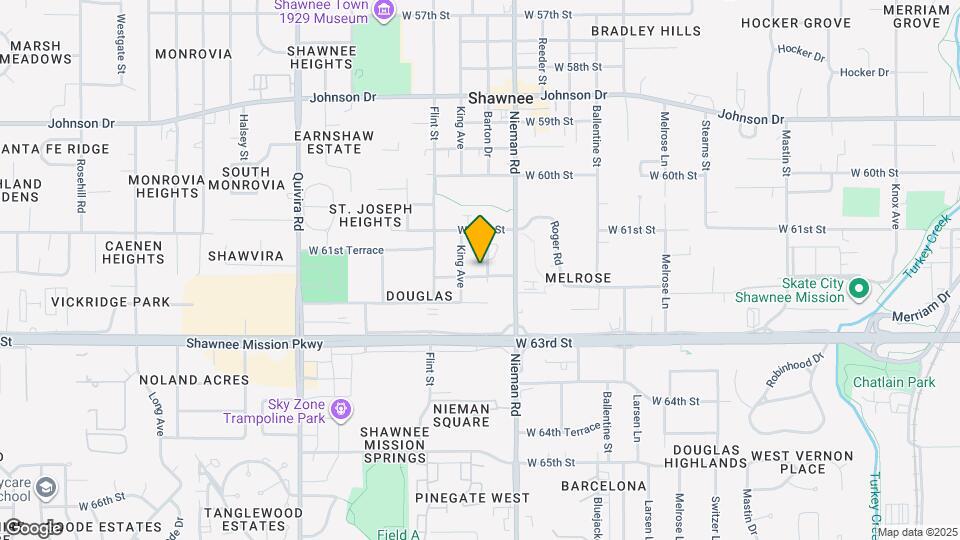 6019 Barton Ave Map and Location Details