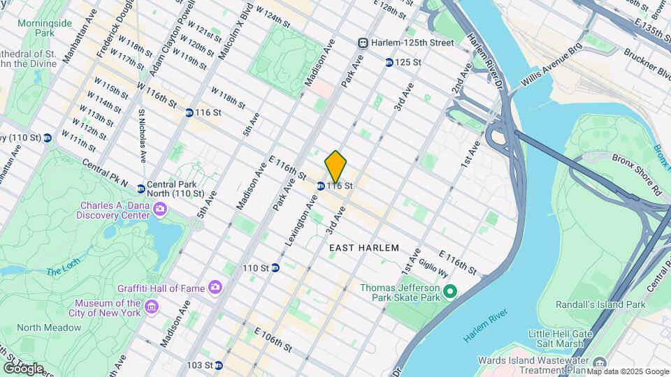 165-167 E 116th St Mapa y Detalles de la Ubicación