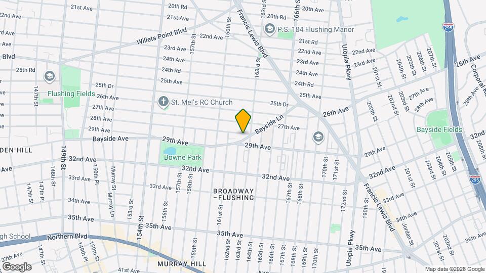 161-34 28th Ave Mapa y Detalles de la Ubicación