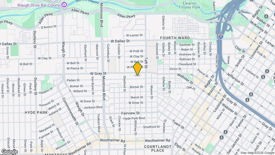 412 Peden St Mapa y Detalles de la Ubicación