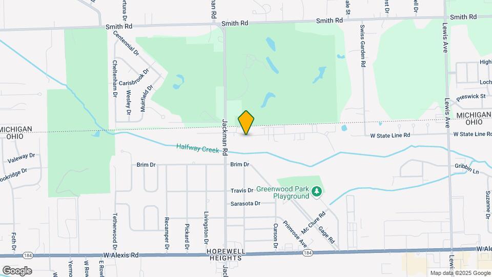 1607 Brooke Park Dr Map and Location Details