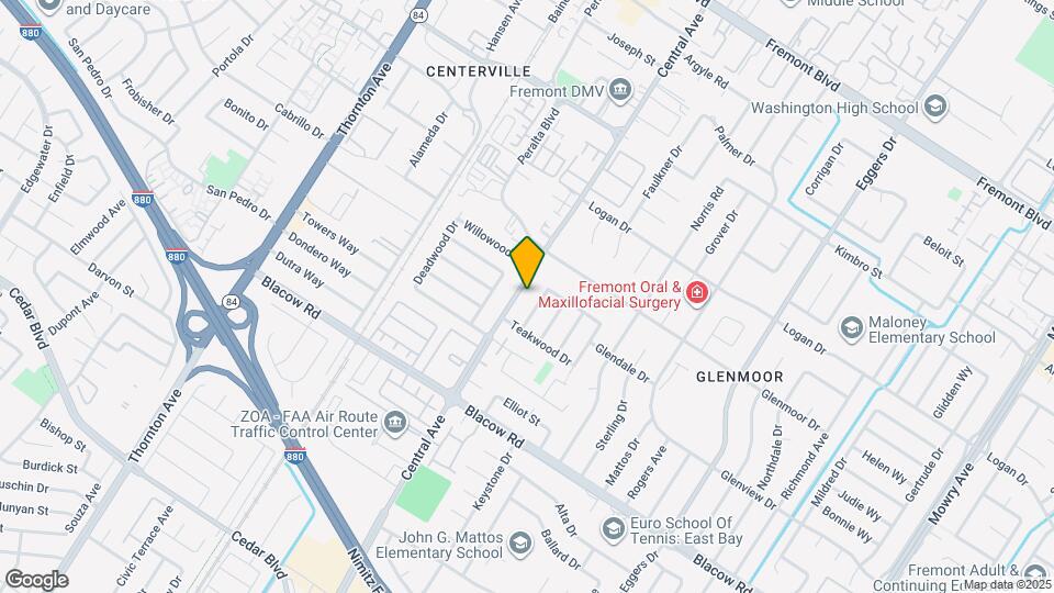 4738 Central Ave Mapa y Detalles de la Ubicación