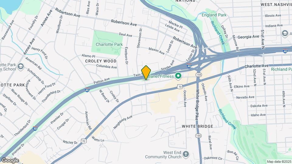 5930 Obrien Ave Map and Location Details