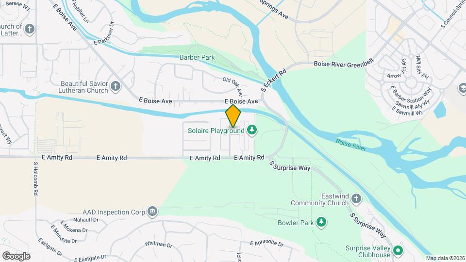4402 S Cruzatte Ln Map and Location Details
