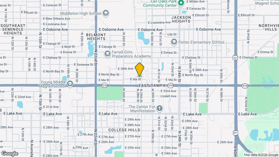 4102 N 29th St Map and Location Details