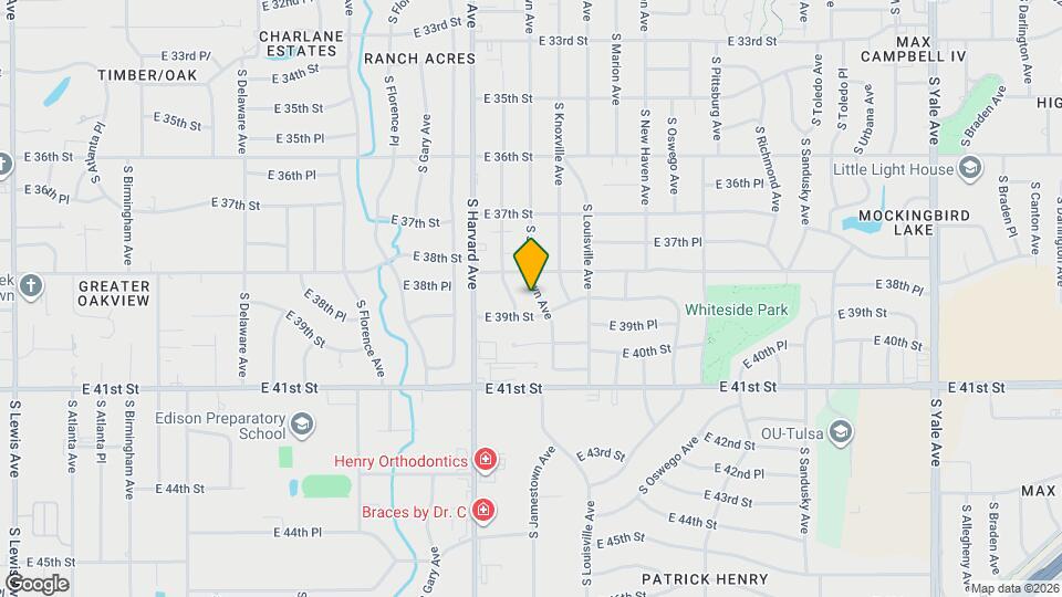 3820 S Jamestown Ave Map and Location Details