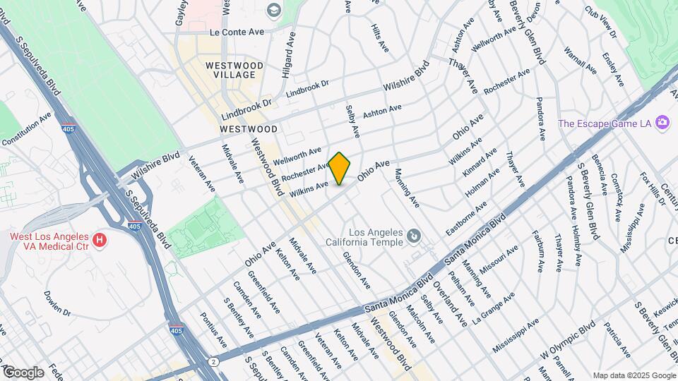 10783 Ohio Ave Mapa y Detalles de la Ubicación
