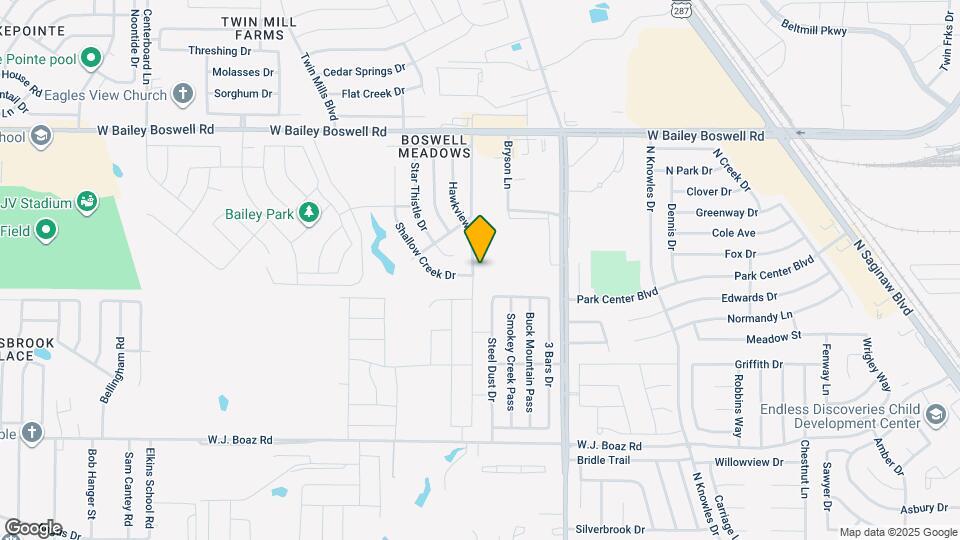 8504 Hawkview Dr Map and Location Details