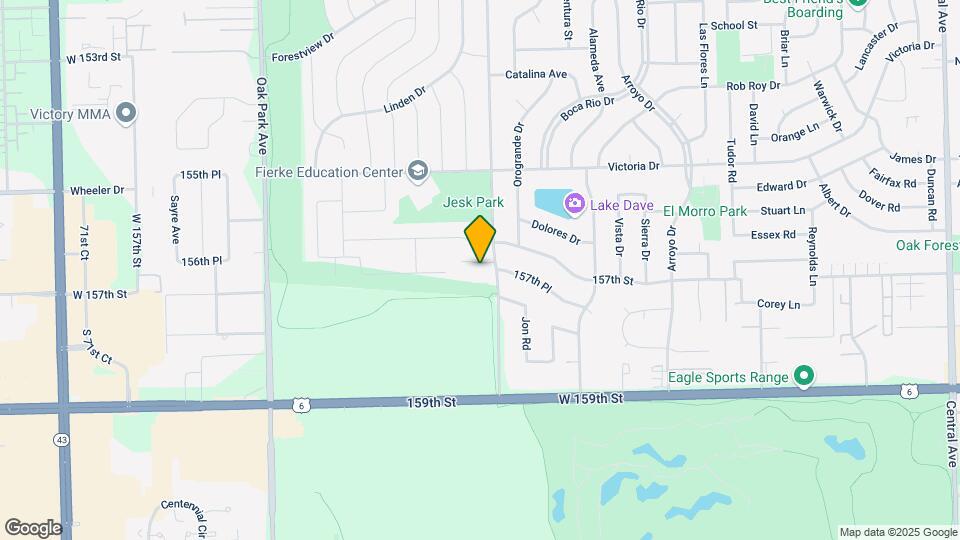 6409 Country Ridge Dr Map and Location Details