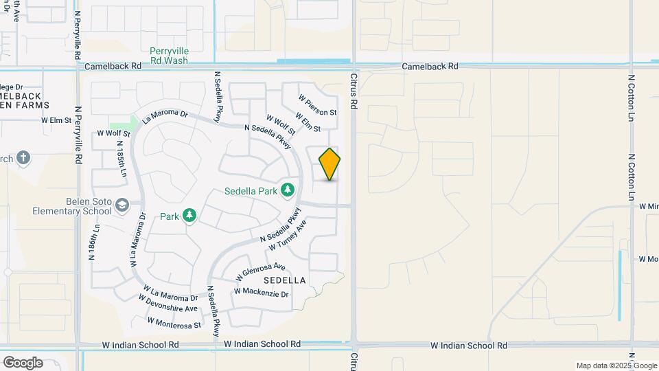 17971 W Meadowbrook Ave Map and Location Details