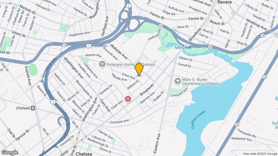 21 Crest Ave Map and Location Details