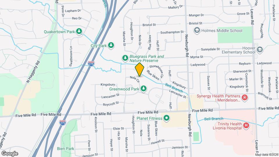 15596 Nola Cir Map and Location Details