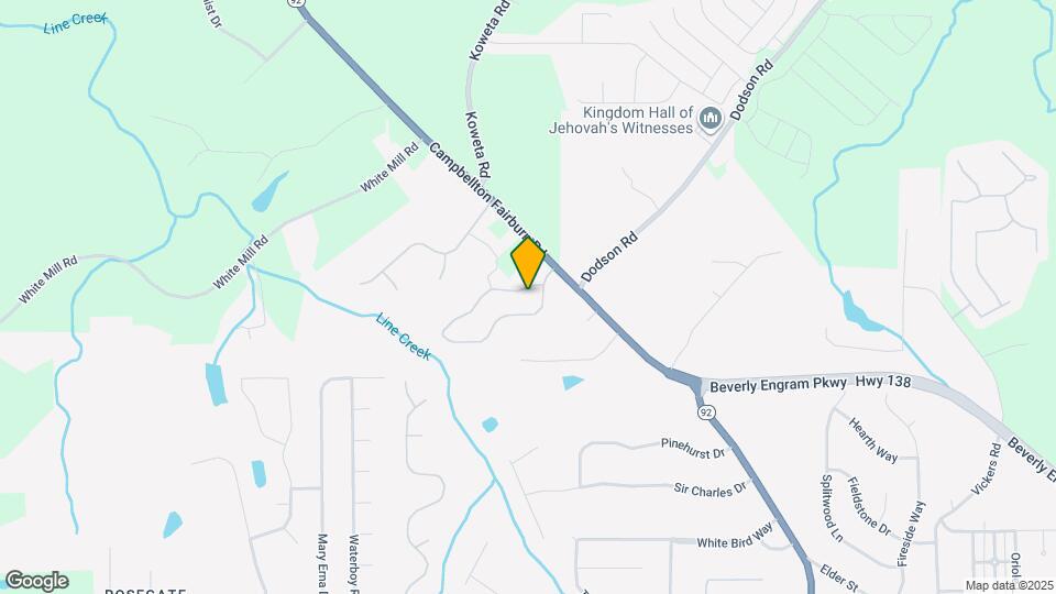 2040 Village Green Dr Map and Location Details