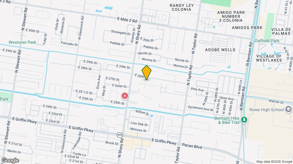 2401 E 27th St Mapa y Detalles de la Ubicación