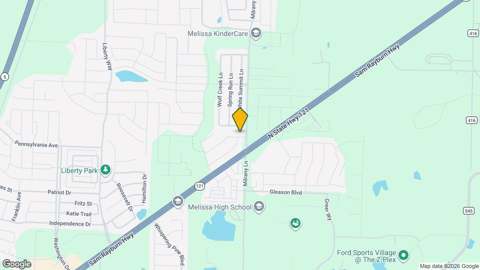 3317 Creekhaven Dr Map and Location Details