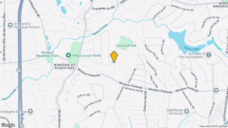 3206 Windsor Lake Dr NE Map and Location Details