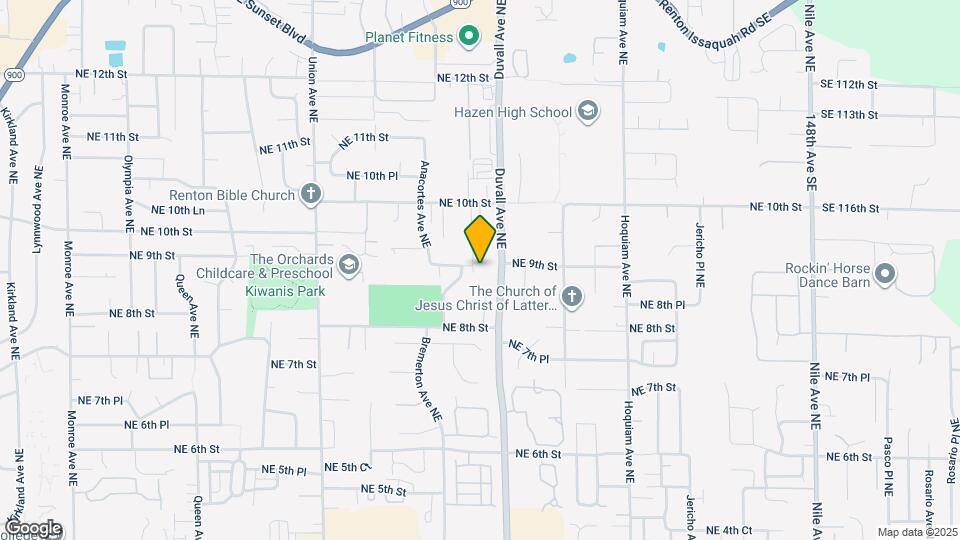 868 Chelan Ave NE Mapa y Detalles de la Ubicación