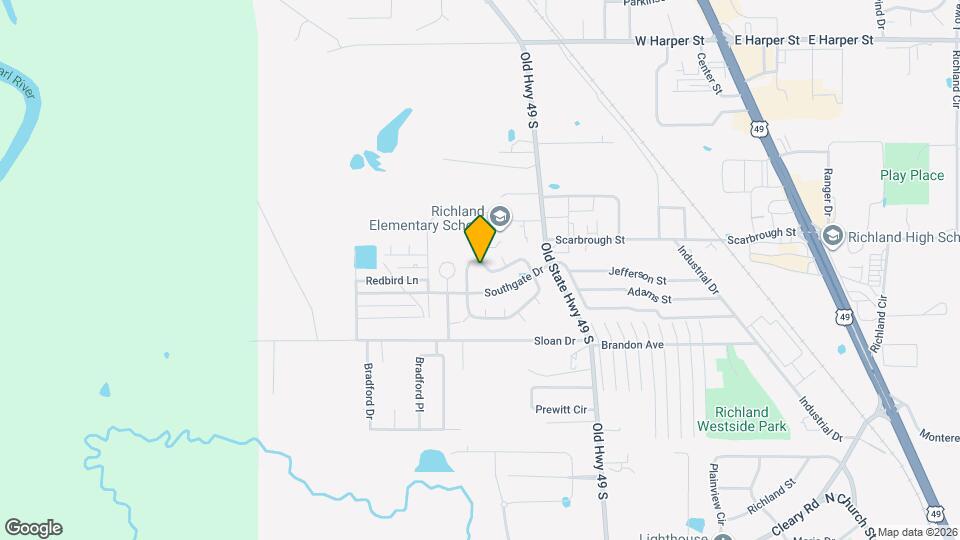 129 Southridge Rd Map and Location Details