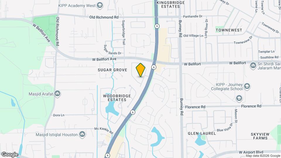 15107 Snow Hill Ct Map and Location Details