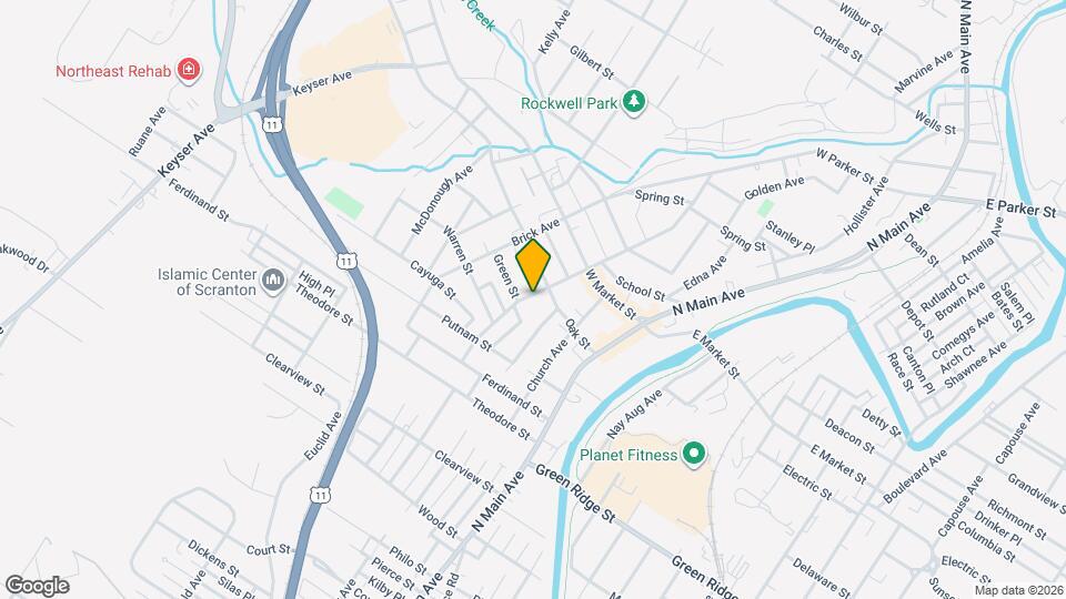 1758 Wayne Ave Map and Location Details