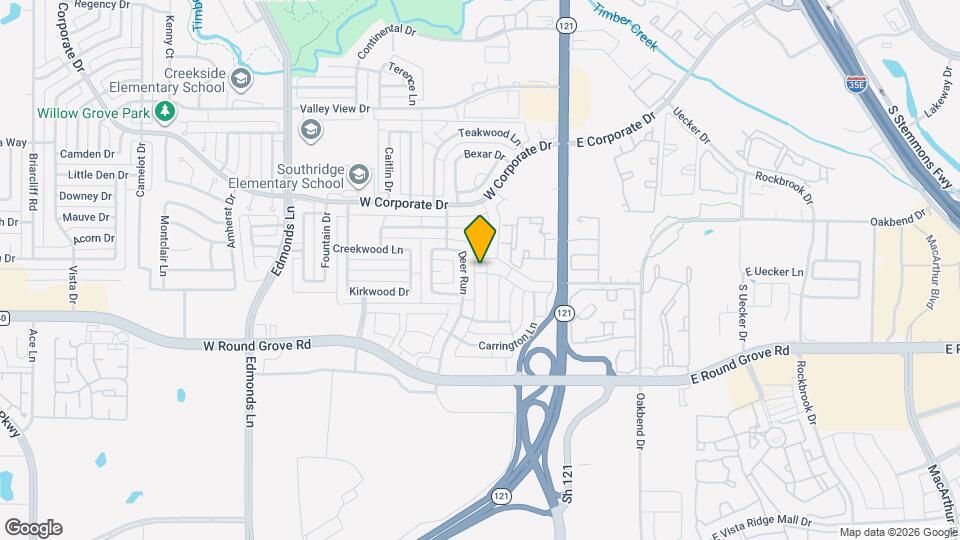 2438 Sunderland Ln Map and Location Details