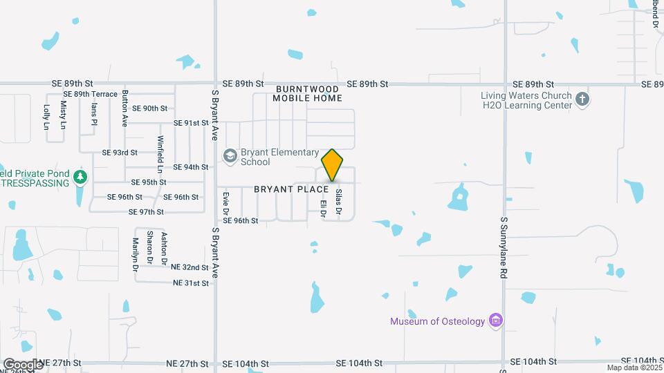 3508 SE 95th St Map and Location Details