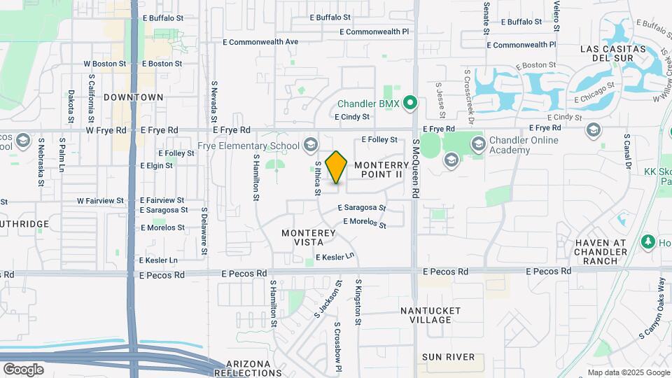 780 E Glenmere Dr Map and Location Details