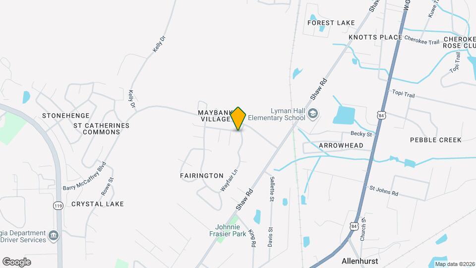 196 Wayfair Ln Map and Location Details