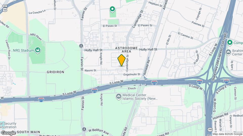 2231 Naomi St Map and Location Details