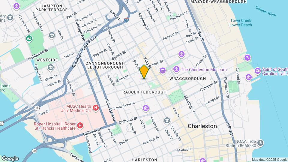 133 St Philip St Map and Location Details